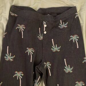 Old Navy Christmas Palm Tree Pajama Pants